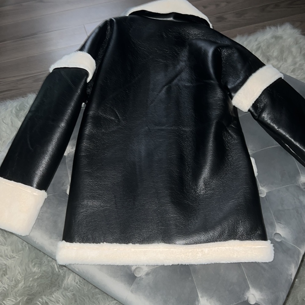 Faux leather jacket - Picture 4 of 4